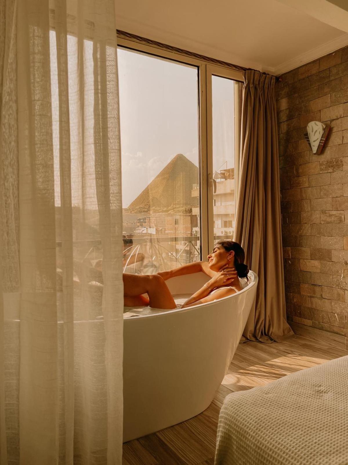 Jimmy Pyramids Hotel Kafret el-Gabal 외부 사진