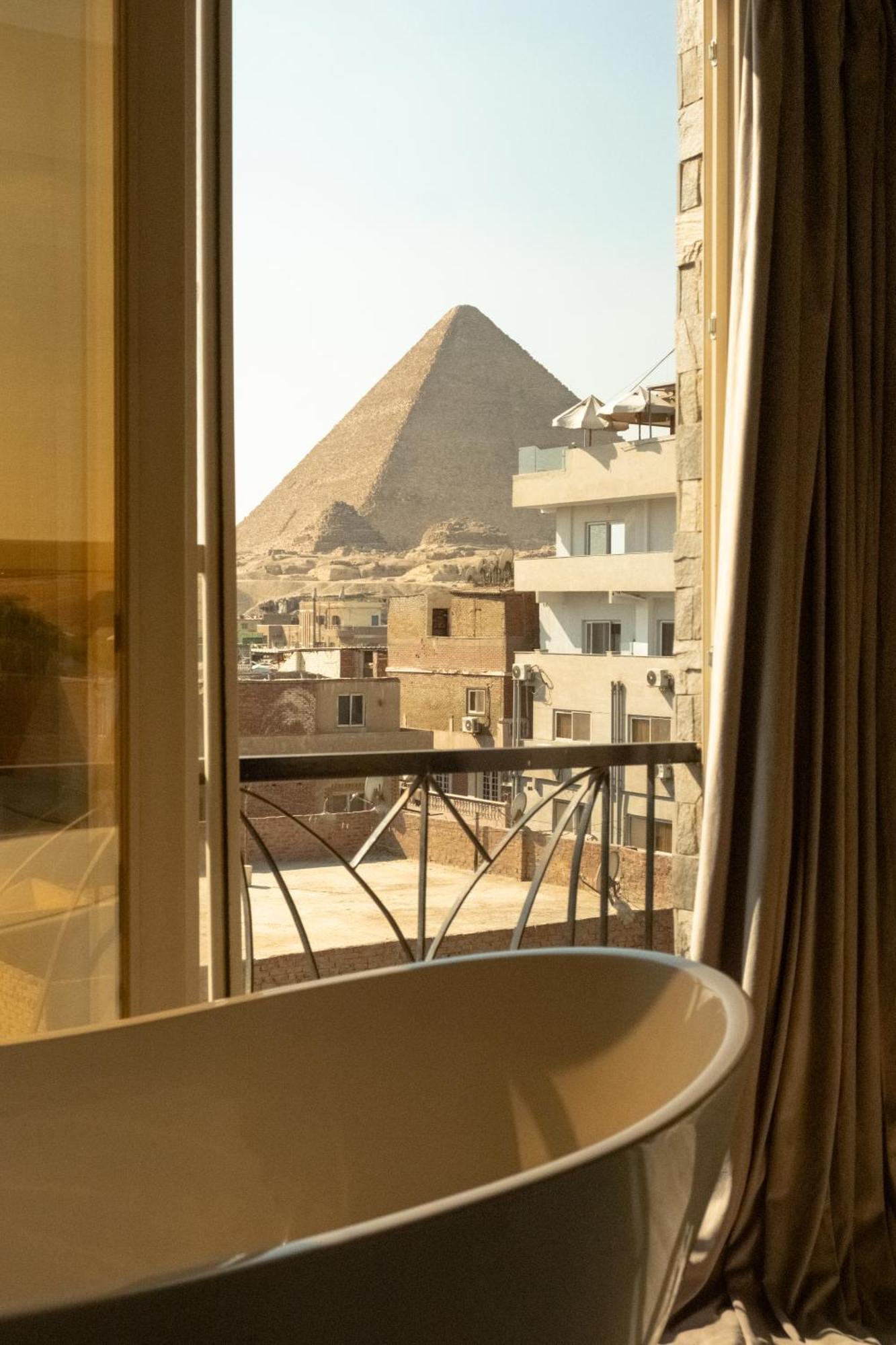 Jimmy Pyramids Hotel Kafret el-Gabal 외부 사진